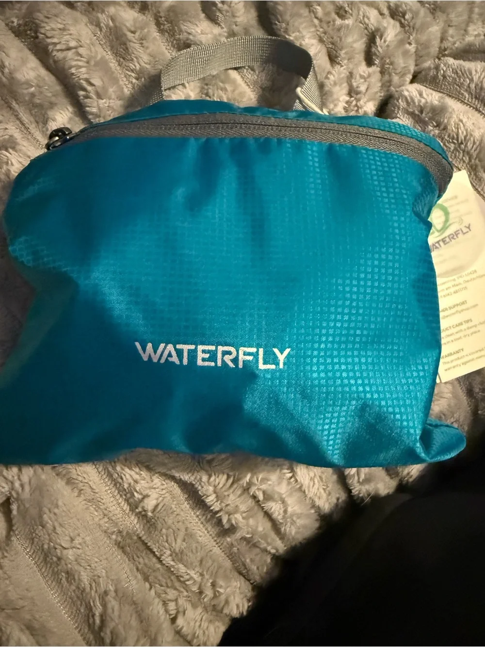 Waterfly Teal Backpack for Men – Lightweight Everyday Pack